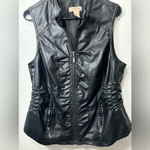 Vintage paris blue vest